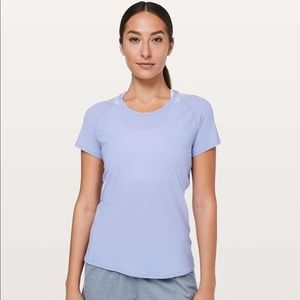 Lululemon Seek the Heat Short Sleeve purple